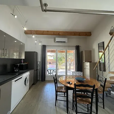 Tatil Evi Pavillon A Valras-plage, 4 Pers, Piscine, Clim, Parking, Proche - Fr-1-781-68 *